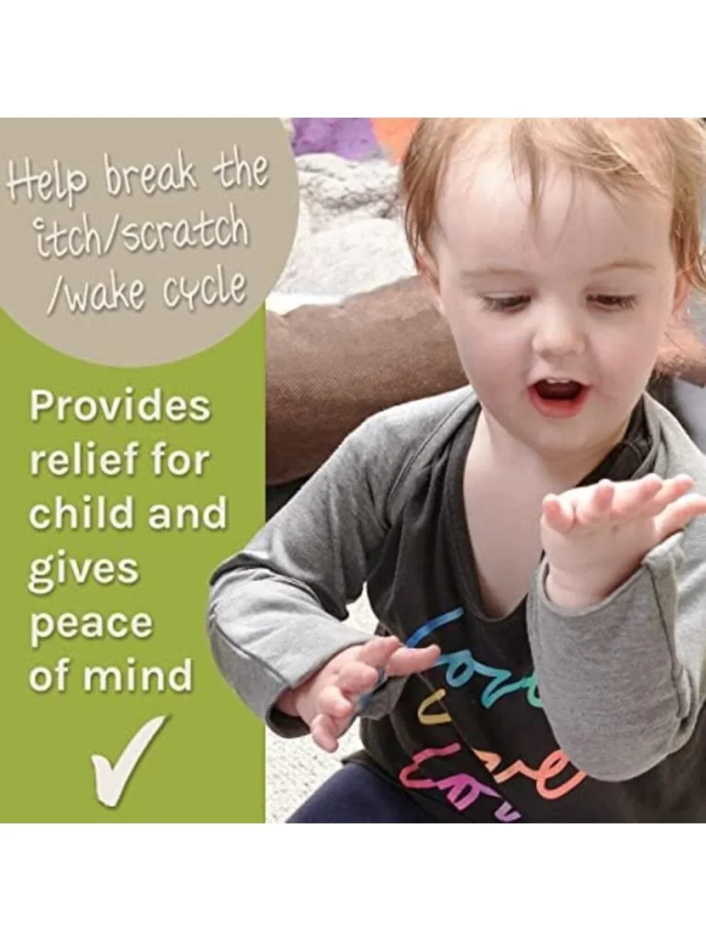 Eczema Relief Mittens | Scratch Sleeves for Comfort & Skin Protection